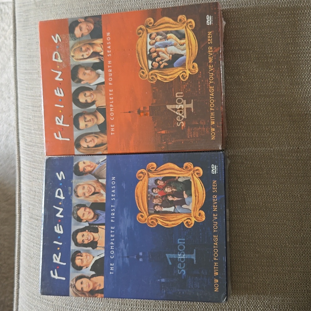 Friends Season 1 and 4 DVD sets